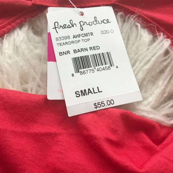 NWT Fresh Produce "Teardrop Top" - Picture 2 of 3