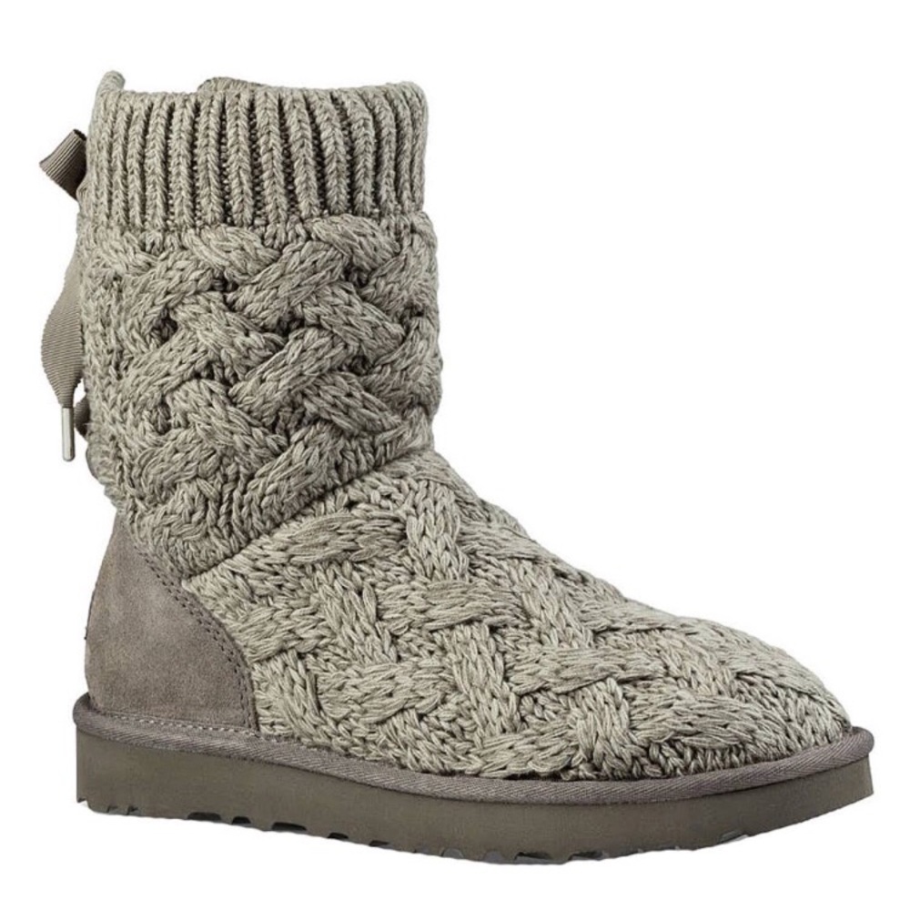Women’s Grey Knit UGG size 8