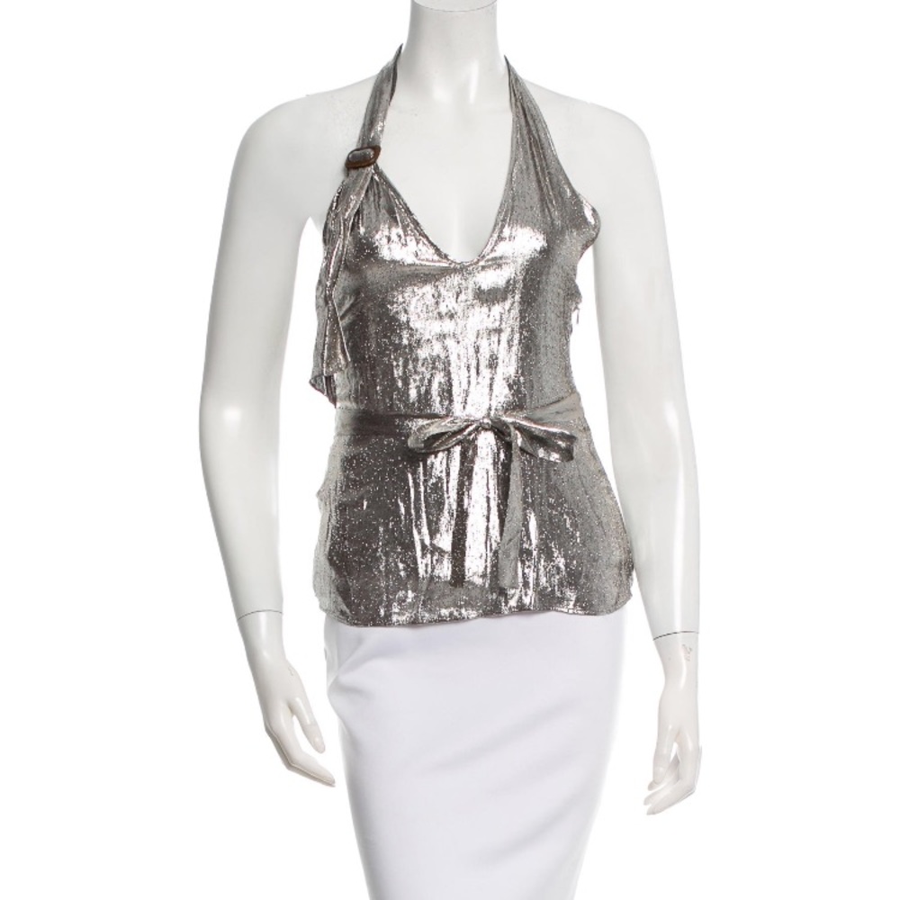 1 DAY SALE  Burberry Metallic Top