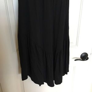 Theory Dresses - Theory black dress sz small, ruffle hem Theory Dresses - Theory black dress sz small, ruffle hem