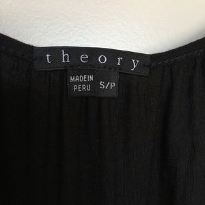 Theory Dresses - Theory black dress sz small, ruffle hem Theory Dresses - Theory black dress sz small, ruffle hem