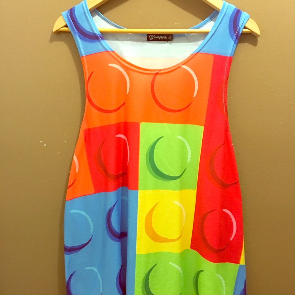 Getonfleek tank top long length loose