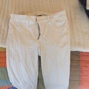 Size 2 American Eagle white jeggings