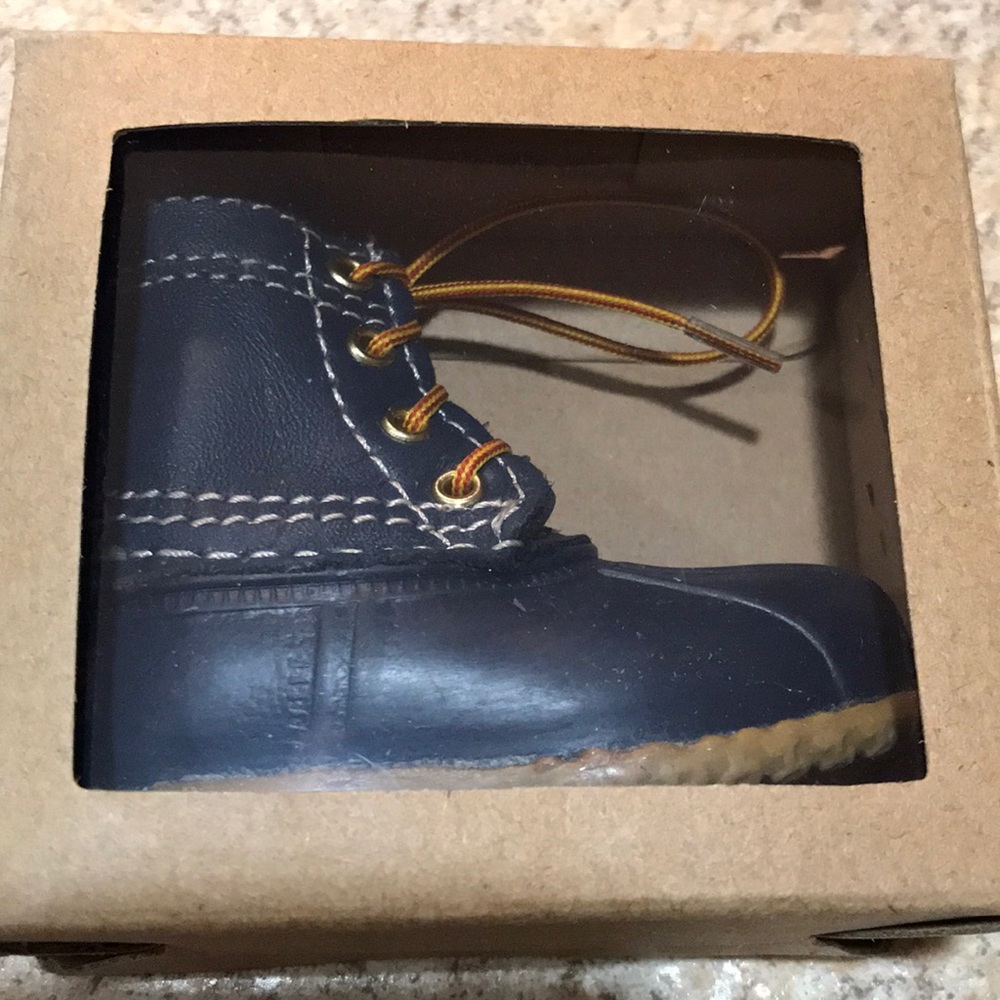 Brand new in the box ll bean boot keychain!