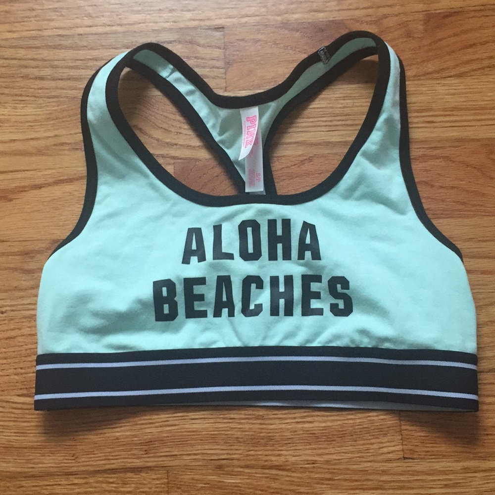 Mint Green Summer Sports Bra