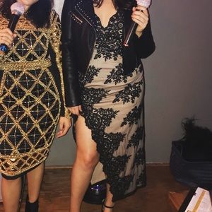 High slit Cocktail Dress