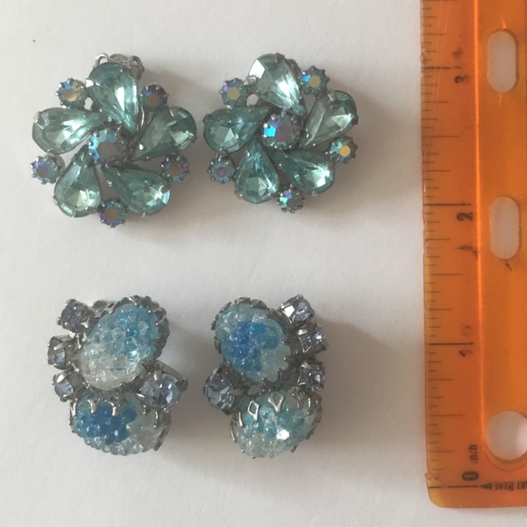 Lot of 2 • Vintage 80s Clip-Ons ⭐️FINAL SALE⭐️ - Picture 4 of 5