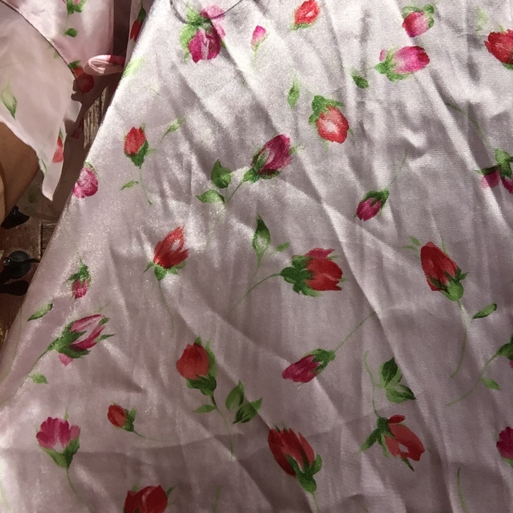 *SOLD* Floral Bell Sleeve Duster - Picture 5 of 6