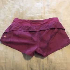 Lululemon Speed Shorts