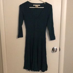 Emerald Sweater Dress