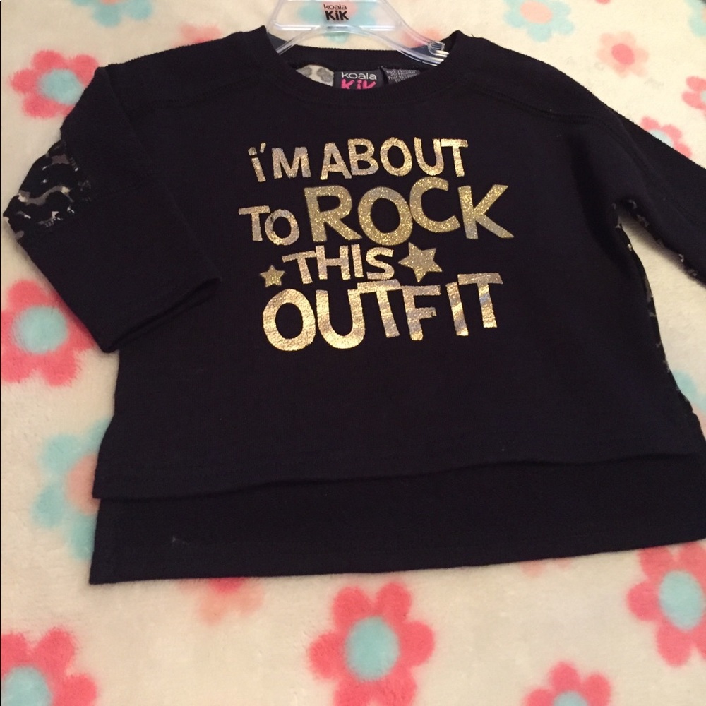 Koala Kik cute infant girl top