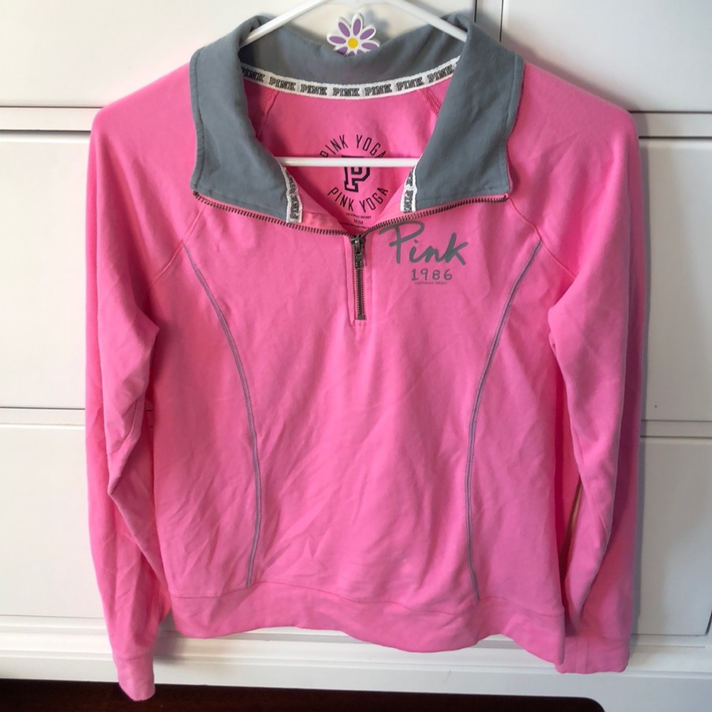 PINK Yoga Quarter Zip