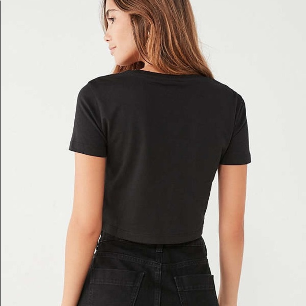 NWT Adidas Originals  Trefoil Cropped Tee - Picture 3 of 8