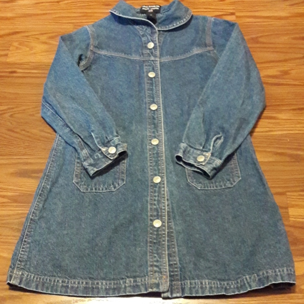 Holiday Sale ** Ralph Lauren Denim Dress ** EUC