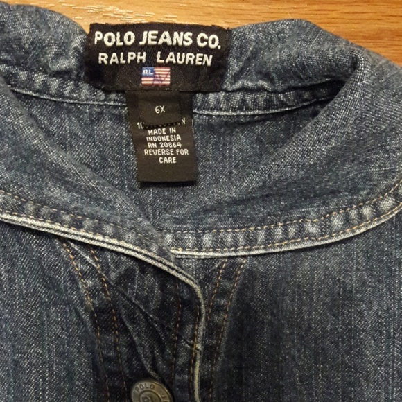 Holiday Sale ** Ralph Lauren Denim Dress ** EUC - Picture 2 of 5