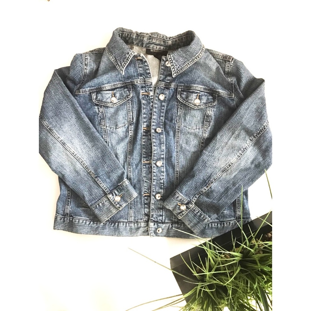 Style & co women denim jacket