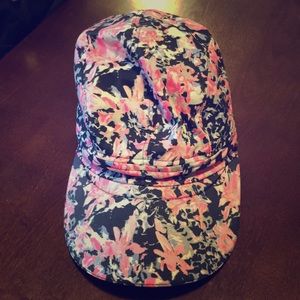 Lululemon floral running hat
