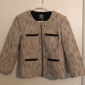 Pink and Black Throwback Blazer