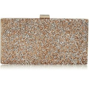 ALDO glitter clutch/ crossbody