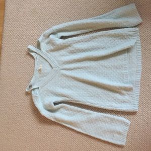 Light blue/mint Hollister sweater size small