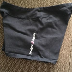 Black Crossfit Reebok shorts