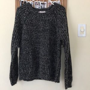 Black/Grey Knitted Sweater