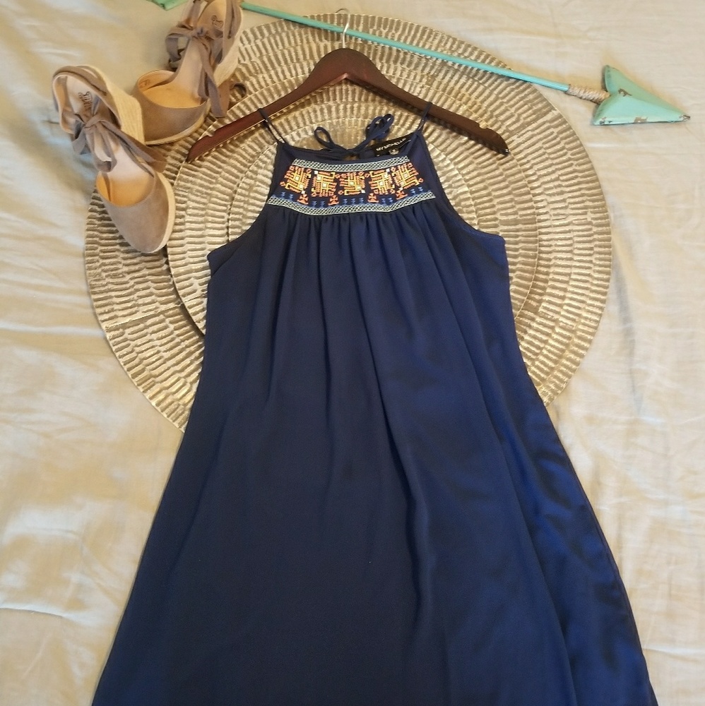 Navy dress!