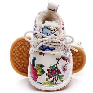 Baby Girl Floral Print Shoe