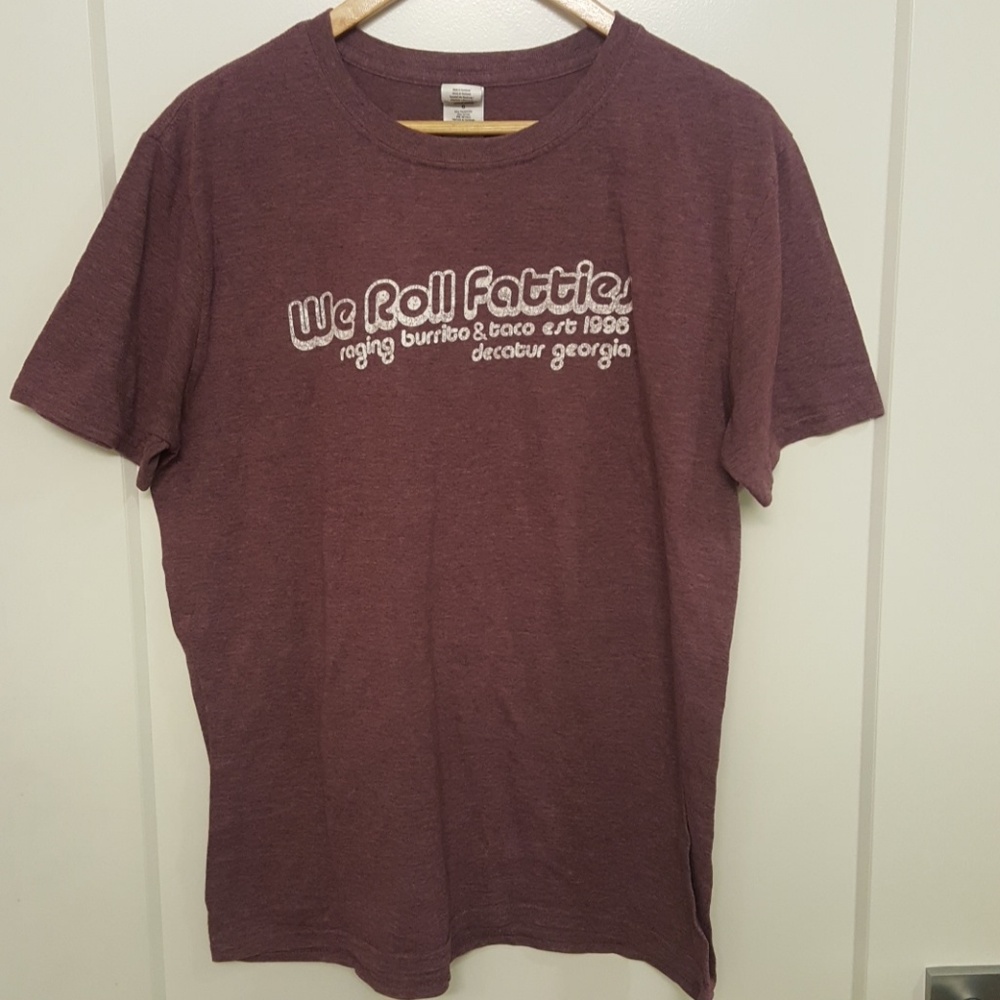 "We Roll Fatties" Raging Burrito Tee