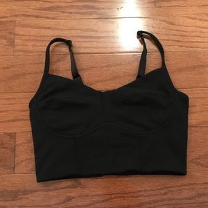 Lulu Lemon Black Bralette/Sports Bra