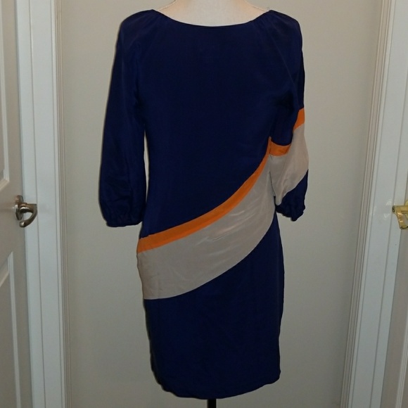 Color Block Sheath Dress - Picture 2 of 3