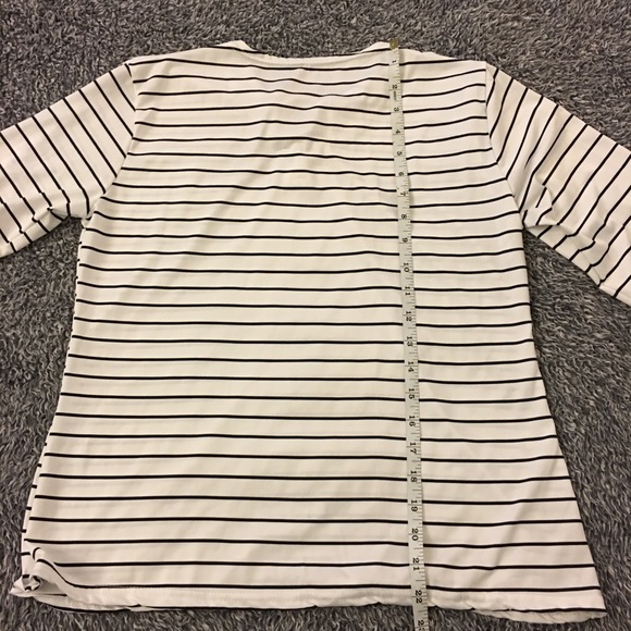 Boutique style, striped layering top - Picture 6 of 8