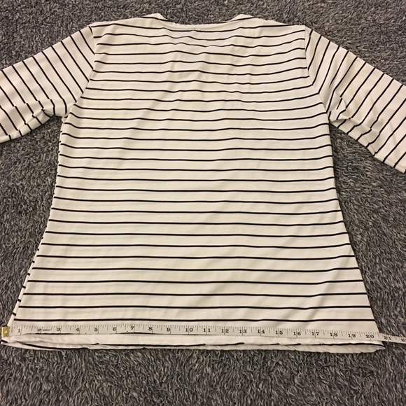 Boutique style, striped layering top - Picture 7 of 8