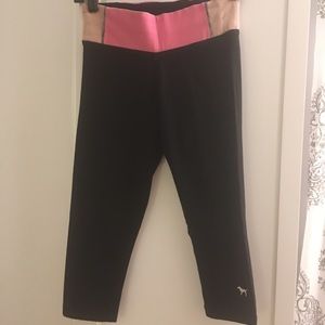 Victoria's Secret Pink work out Capri's
