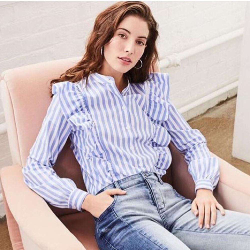 Who what wear ruffles blouse