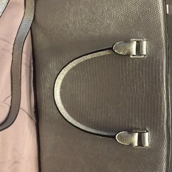 Michael kors collection rare silver snakeskin like - Picture 2 of 4