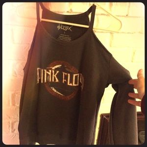 Pink Floyd Cold Shoulder Sweatshirt!