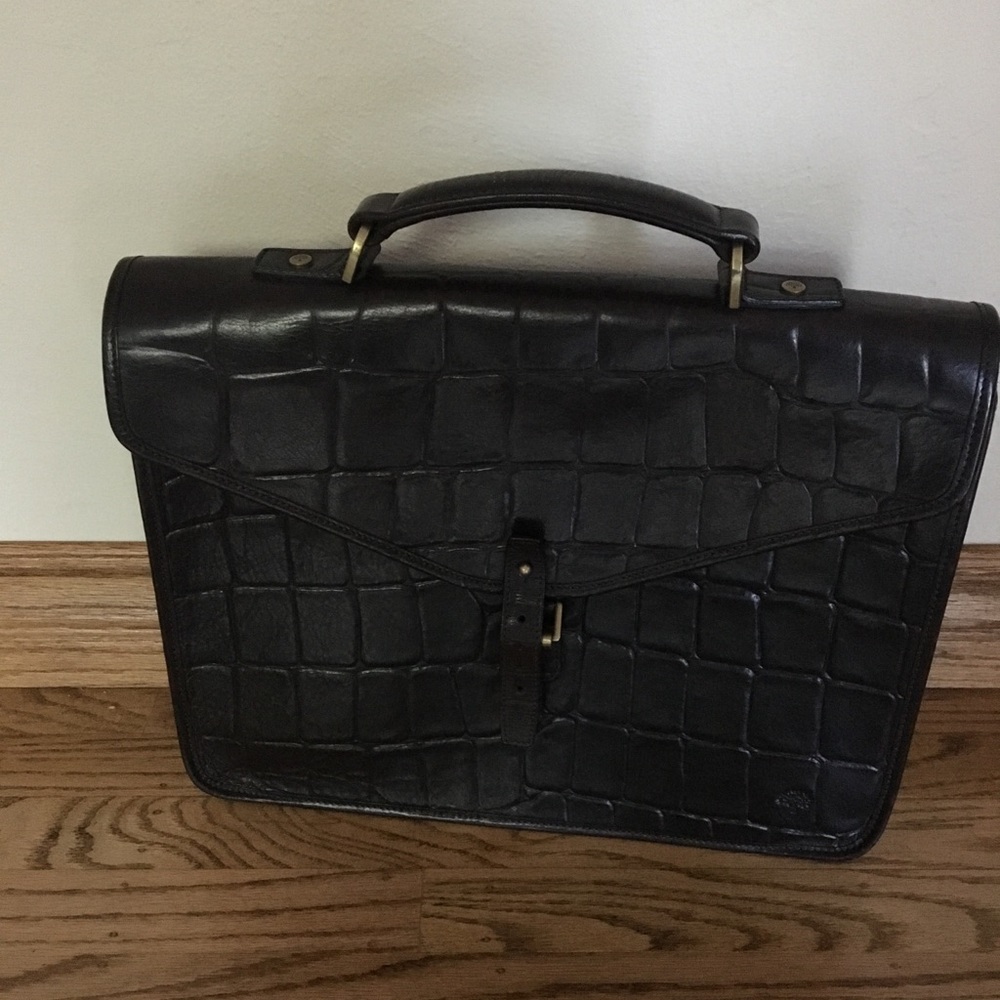 Authentic Mulberry Ethan briefcase & orig.dust bag