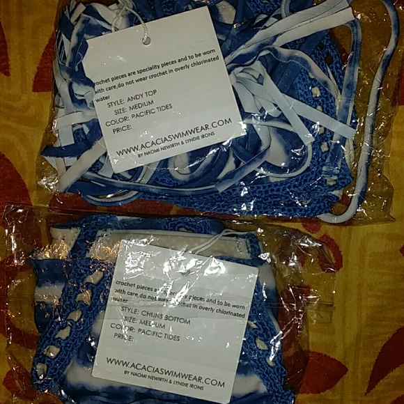 New acacia bikini set pacific tides andy Chun's M - Picture 6 of 6