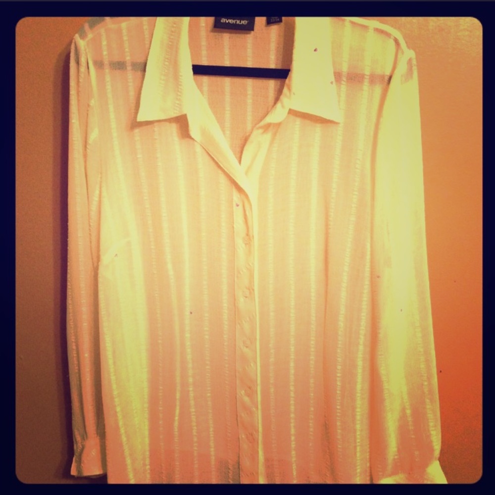 Sheer blouse