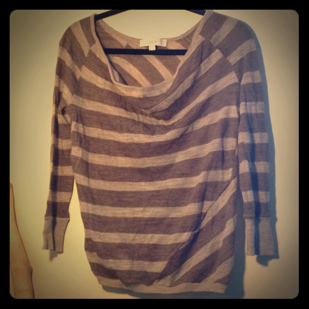 Ann Taylor Loft 3/4 length thin sweater