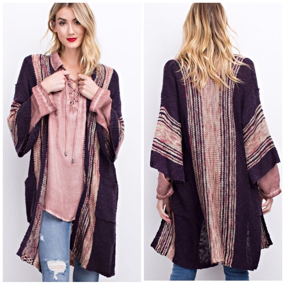 Gorgeous Purple Cardigan - Picture 2 of 3