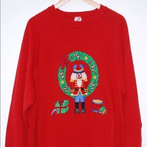 Vintage Jerzees Christmas Sweater
