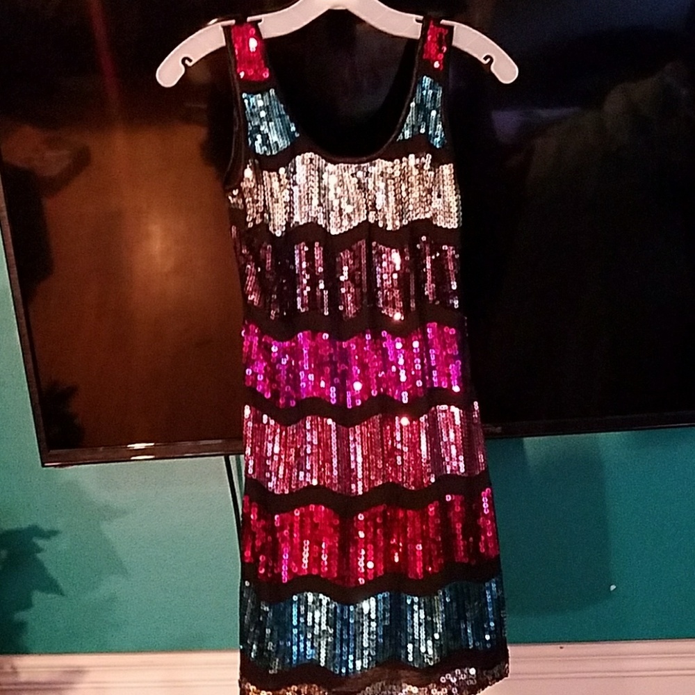 Sequin Cocktail Dress