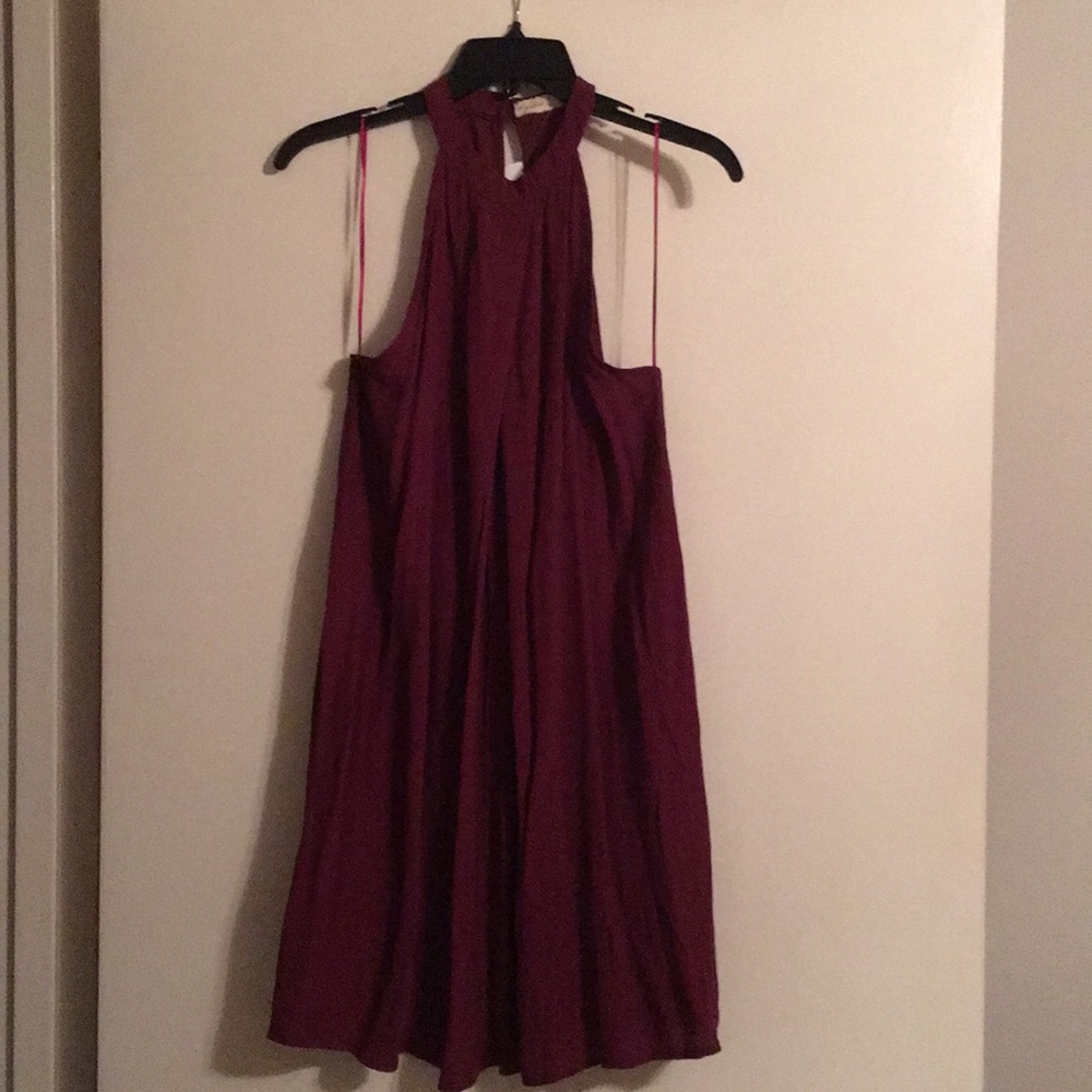 Maroon Dress