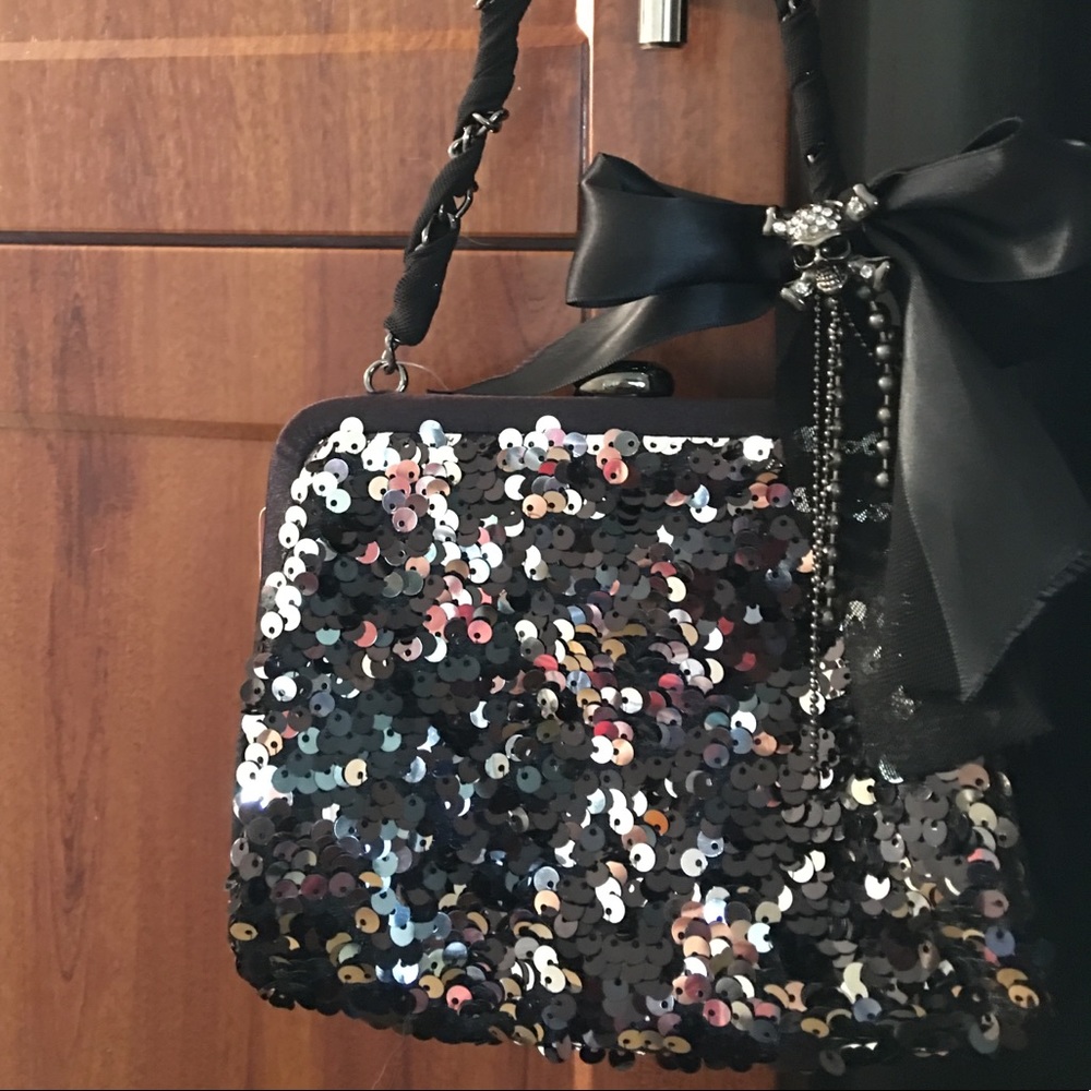 NWOT Betsey Johnson Sequin Handbag