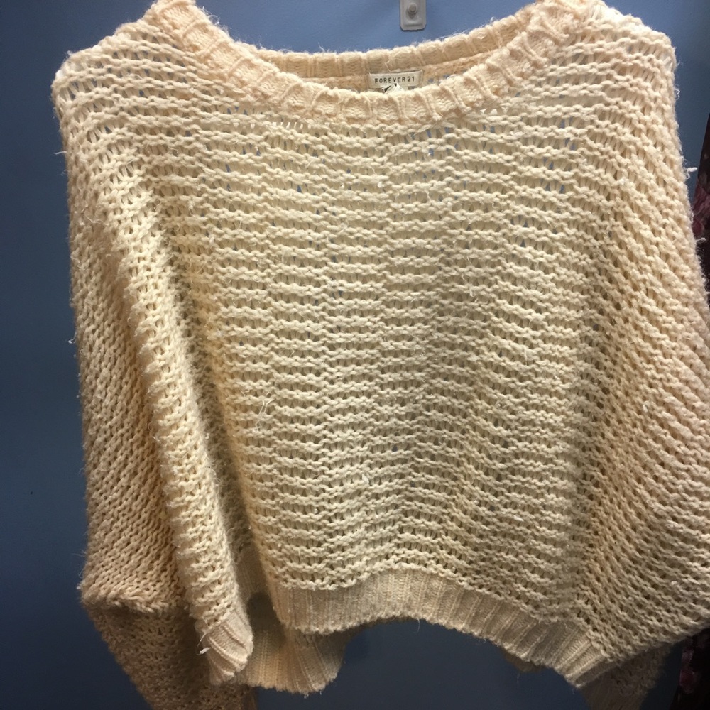 Cream sweater