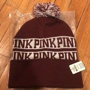 Vs pink winter hat