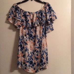 Off the shoulder floral Dress