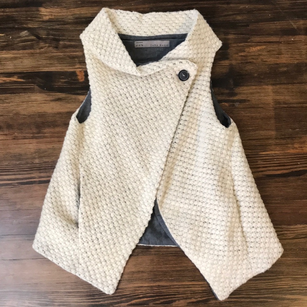 Zara knit vest
